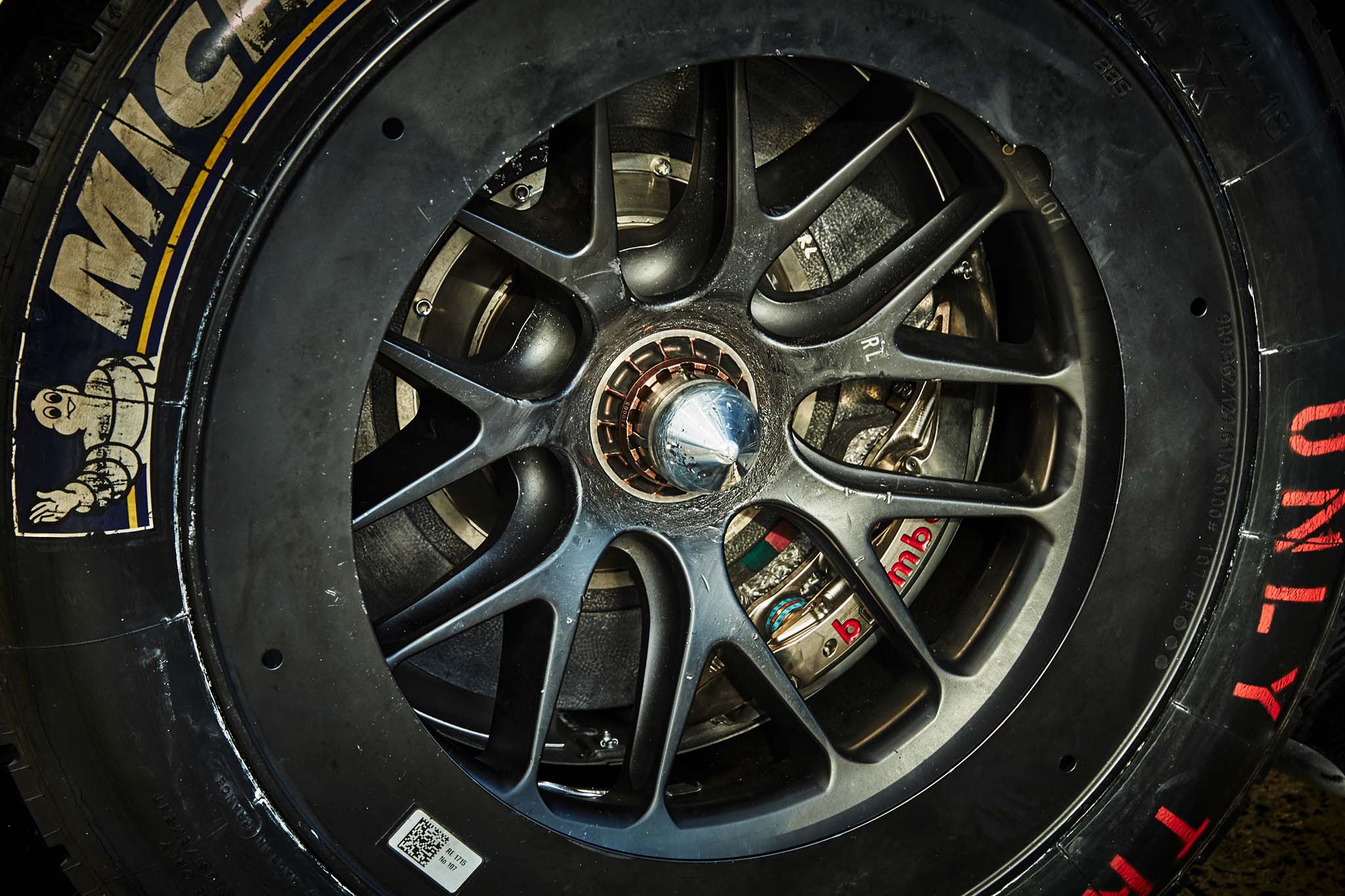 HOT WHEEL 919 fine art photograph by Frank Kayser showing working vehicle in a urban still life