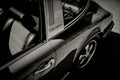 ELEGANT SHOULDER fine art photograph by Frank Kayser showing working vehicle in a urban still life (California – Private Classic Car Collection)