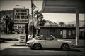 Car Wash Palm Springs fine art photograph by Frank Kayser showing working vehicle in a urban still life (Palm Springs, California,United States;California;Palm Desert;the rbook roadshow)