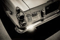 BLUE JEANS RIDE DATSUN fine art photograph by Frank Kayser showing working vehicle in a urban still life (Pacific Coast Highway – California)