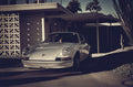 TARGA COACHELLA fine art photograph by Frank Kayser showing working vehicle in a urban still life (Palm Springs – Mid-Century District)