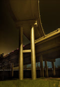 Shanghai Symphony fine art photograph by Frank Kayser showing working vehicle in a urban still life (Shanghai / China)